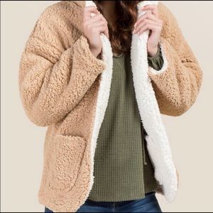 Sherpa reversible jacket